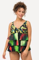 Femme Tankini à motif citrons