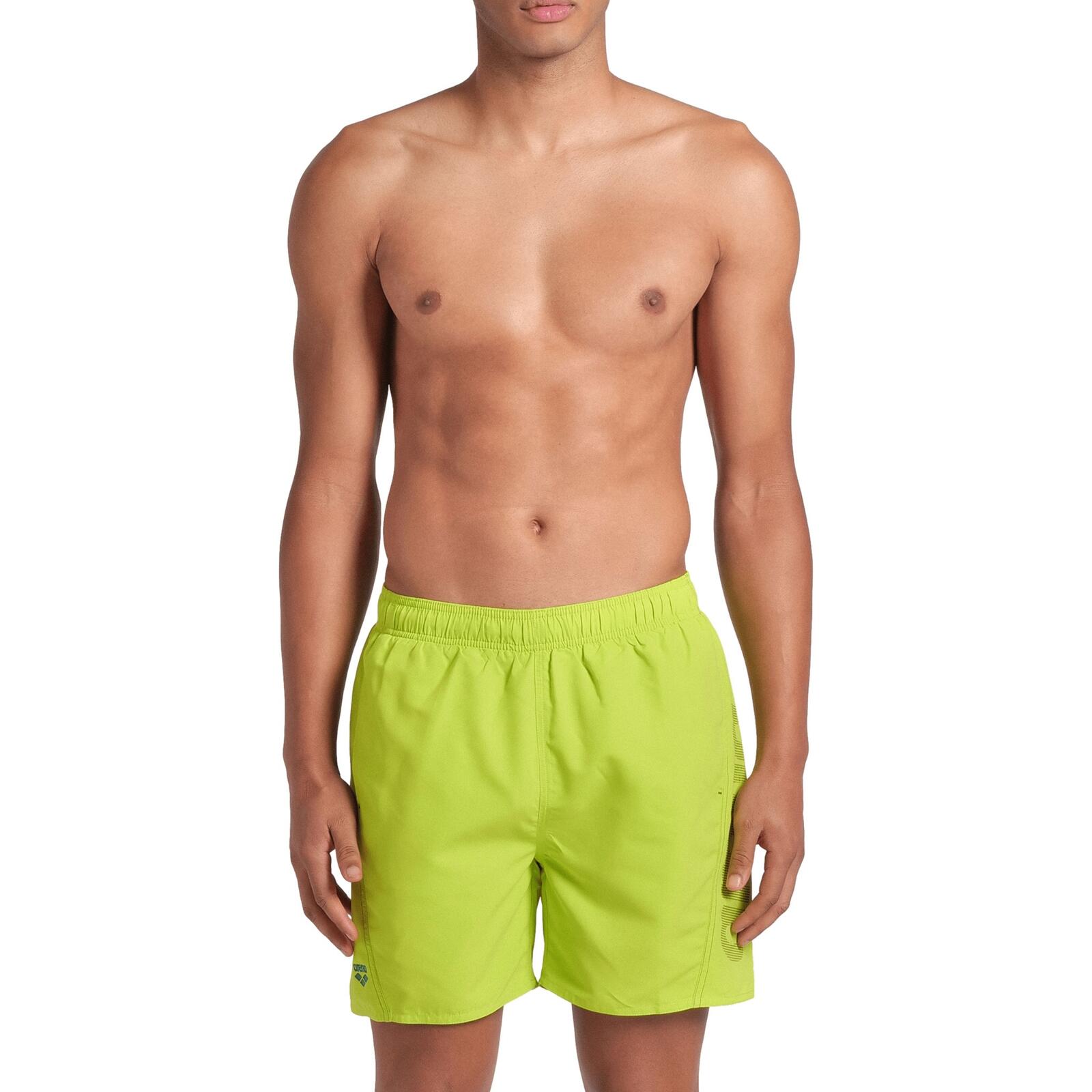 Badehose leicht schnelltrocknend Herren - Fundamentals Arena Logo Boxer R 4/7