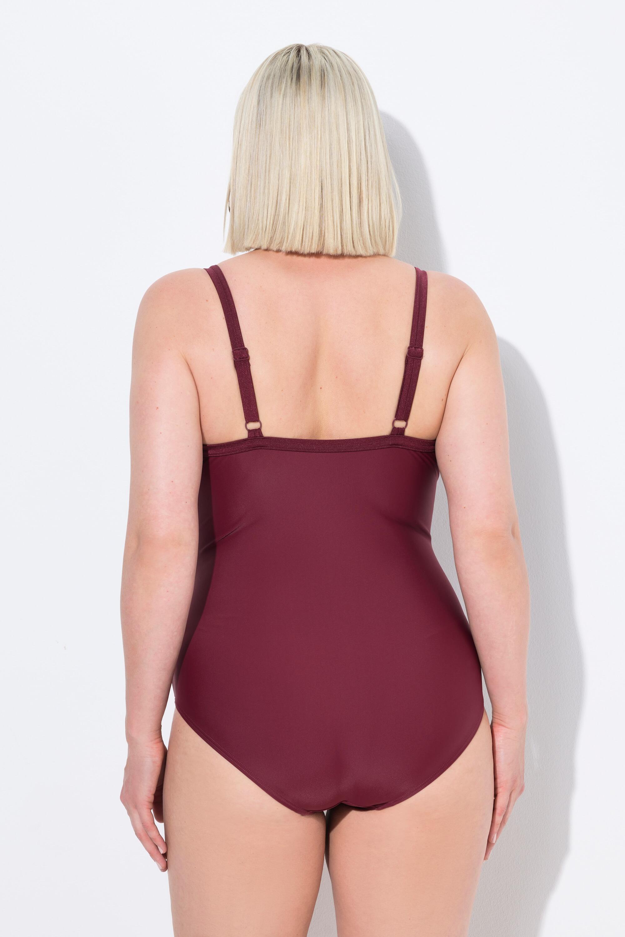 Femme Maillot de bain sans bonnets souples. Bretelles réglables. 2/7