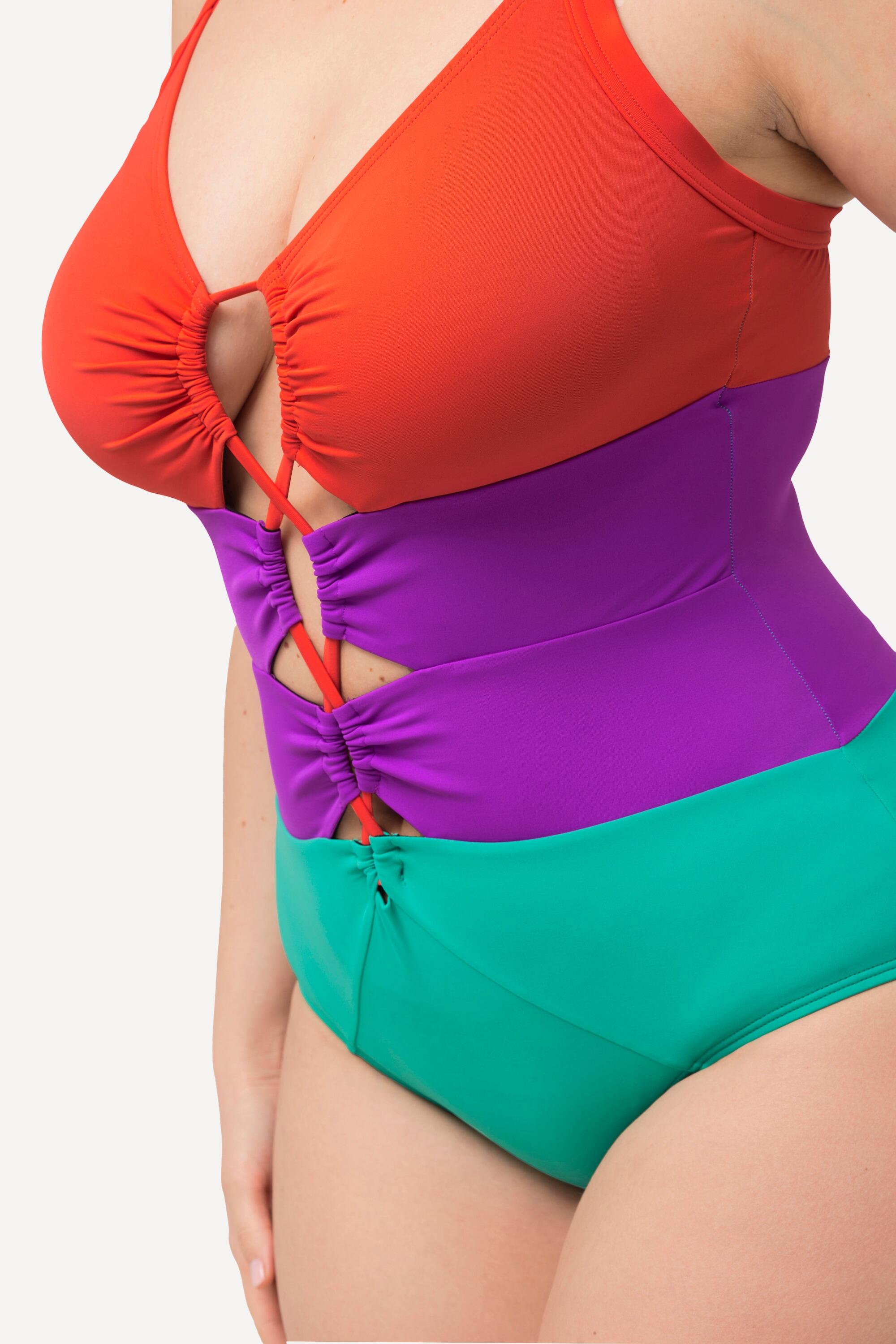 Femme Maillot de bain esprit colour block 3/6