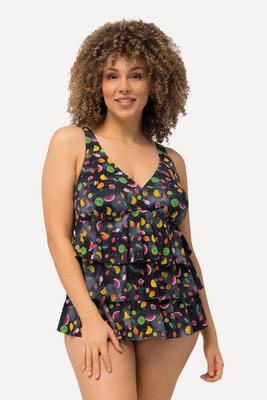 Damen Tankini Früchte Softcups Volants recycelt