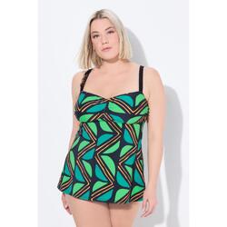 Femme Tankini avec bonnets souples. Bretelles ajustables. Matières recyclées