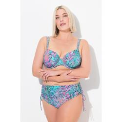 Femme Bikini python avec bonnets à armatures et bretelles doubles ajustables