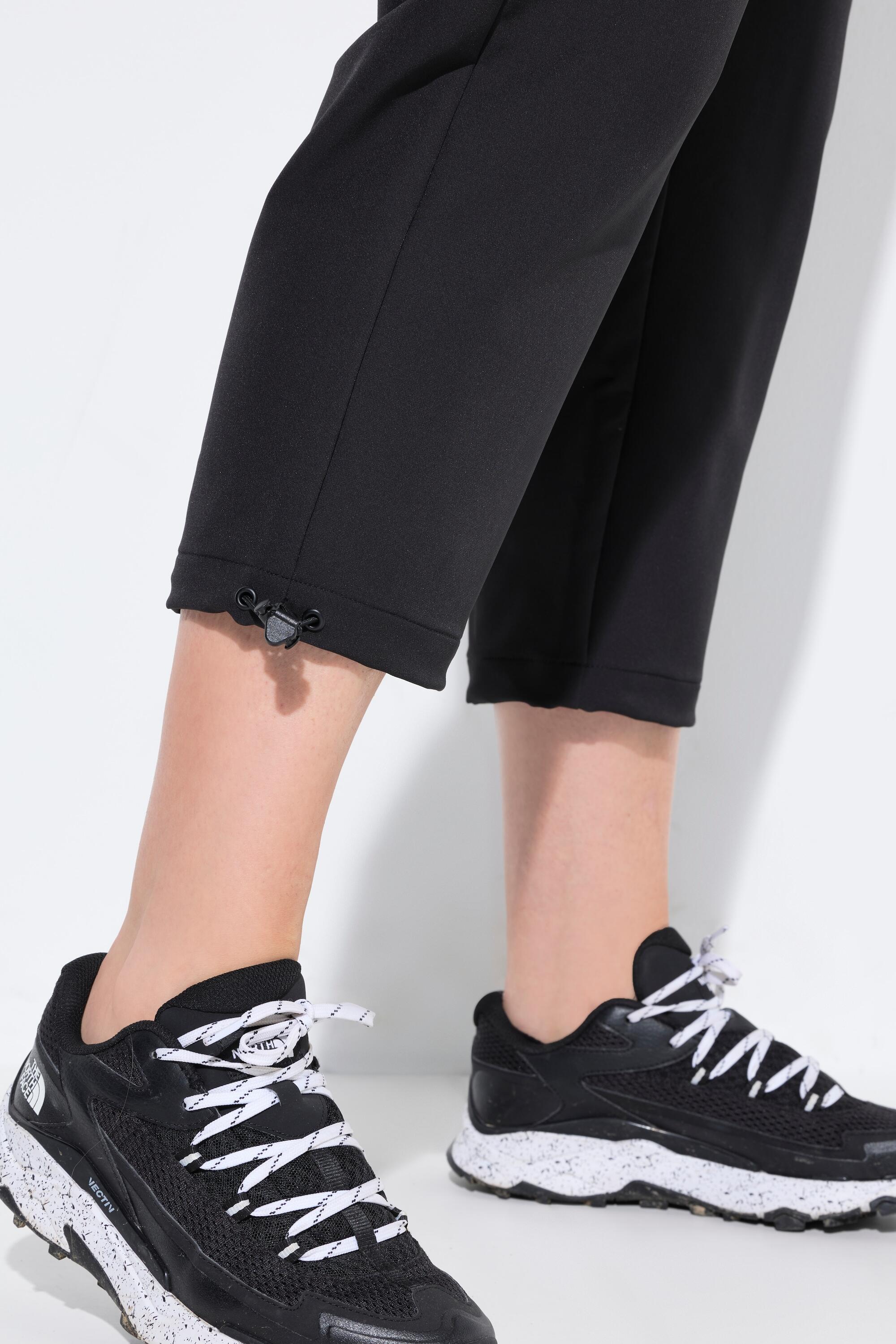 Pantaloni Softshell 3/4 Da Donna Ultra-sottili Neri, Idrorepellenti E - Foto 9