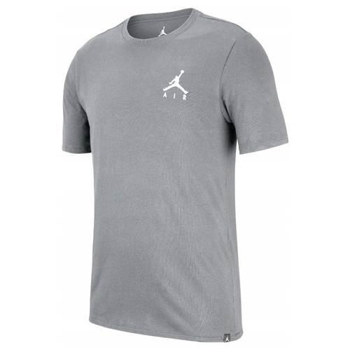 Nike - T-shirt Universel Hommes Nike Jordan Jumpman Air Embroidered Tee - T-shirt Manches Courtes - Gris - S - Decathlon