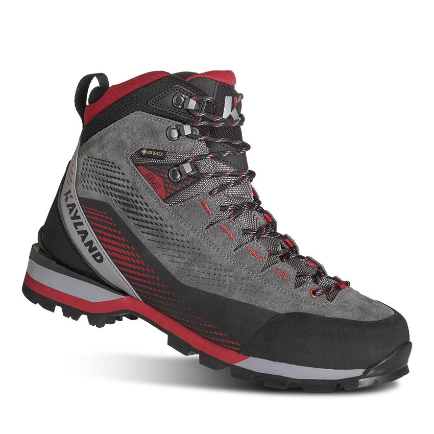 grigio scuro / nero / rosso