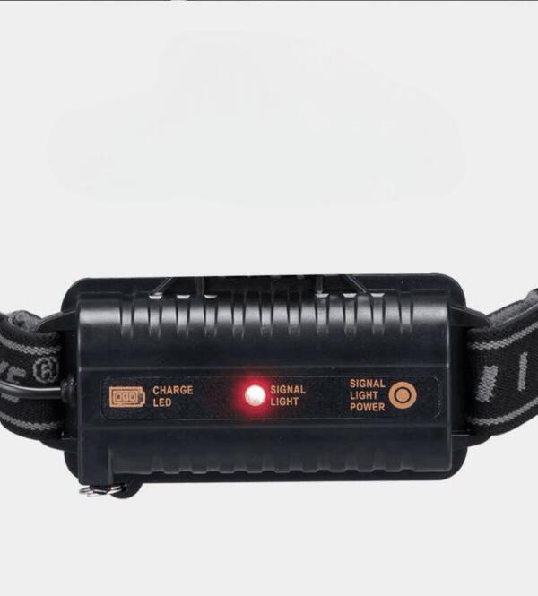 Lampada Frontale LED Potente a 5 Fasci Ricaricabile – Fascia Regolabile 4/5