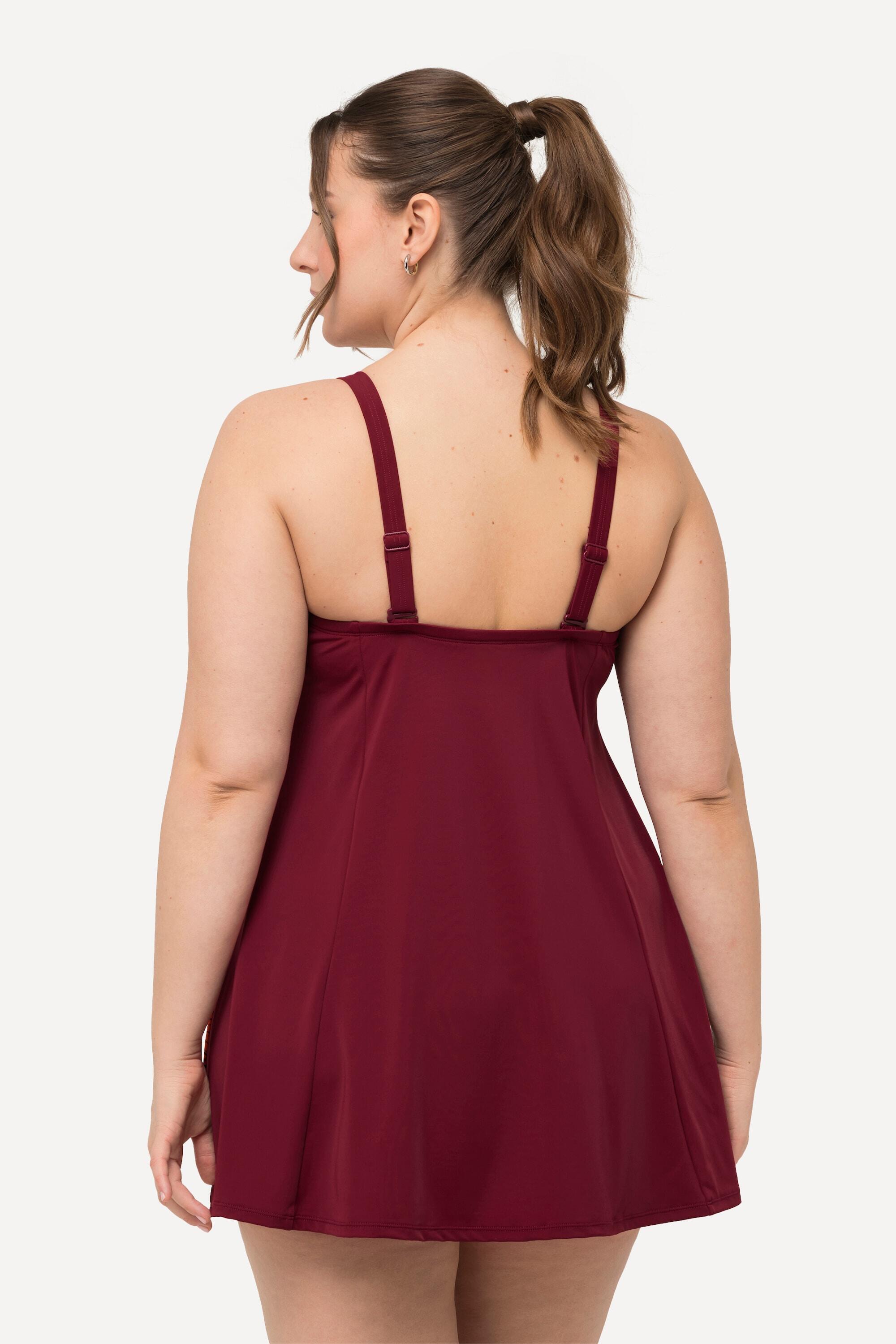 Femme Robe de bain à bonnets souples. Bretelles réglables et 2/6