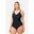 Femme Maillot de bain bonnets souples. Anneaux fantaisie. Matière recyclée