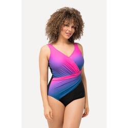 Femme Maillot de bain à bonnets souples dégradé de couleurs matière recyclée