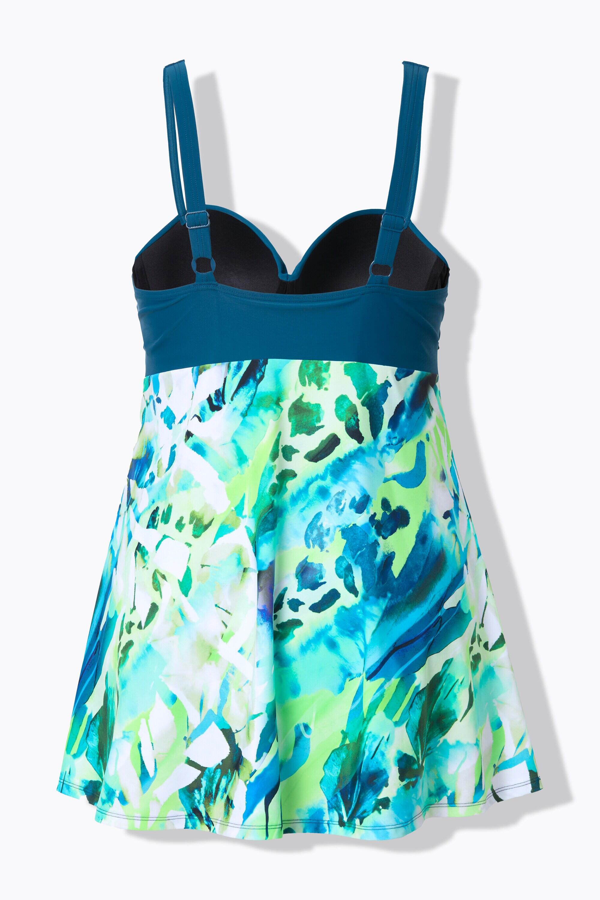 Femme Robe de bain à bonnets souples bretelles ajustables matière recyclée 7/7