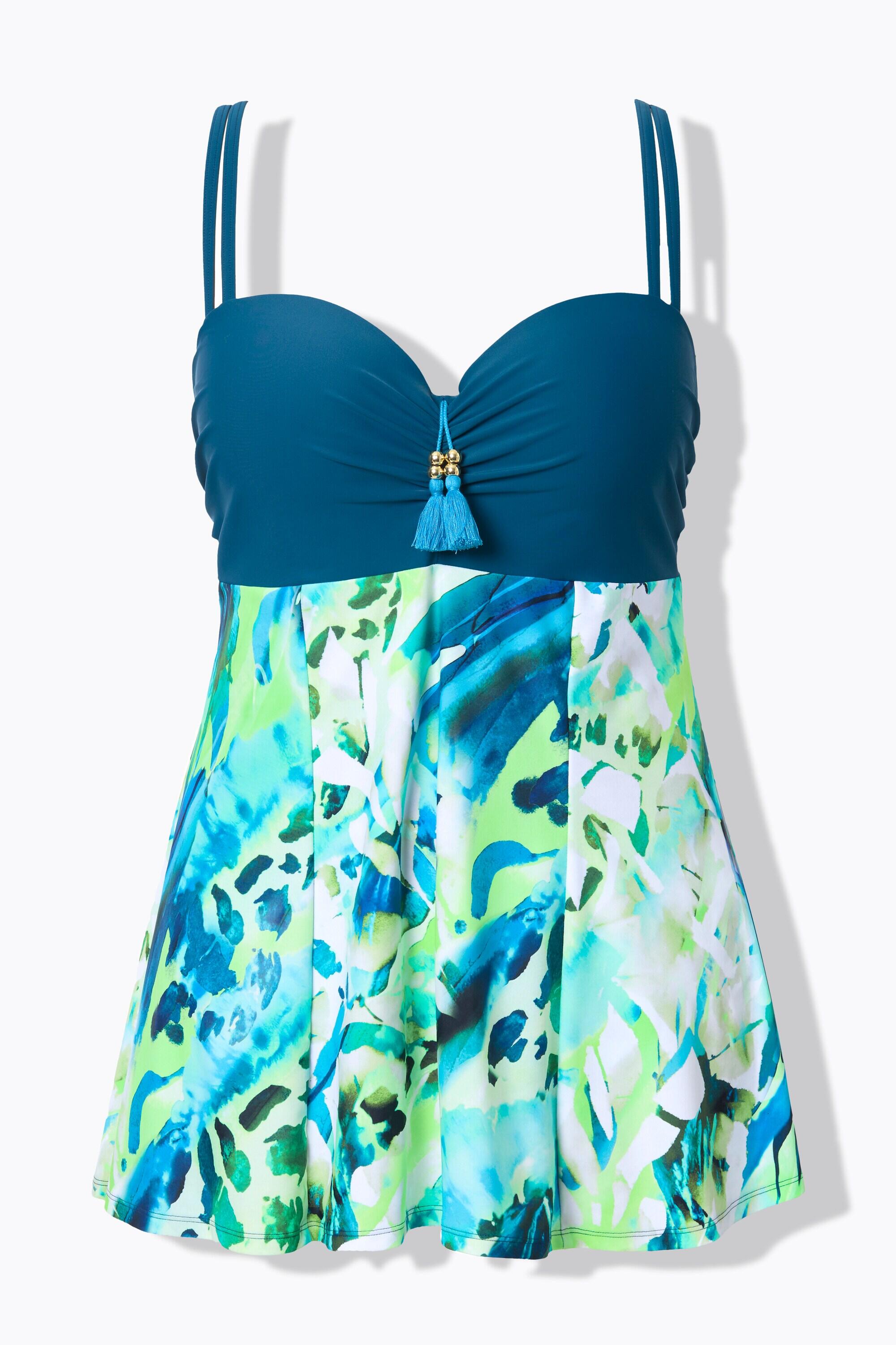 Femme Robe de bain à bonnets souples bretelles ajustables matière recyclée 6/7