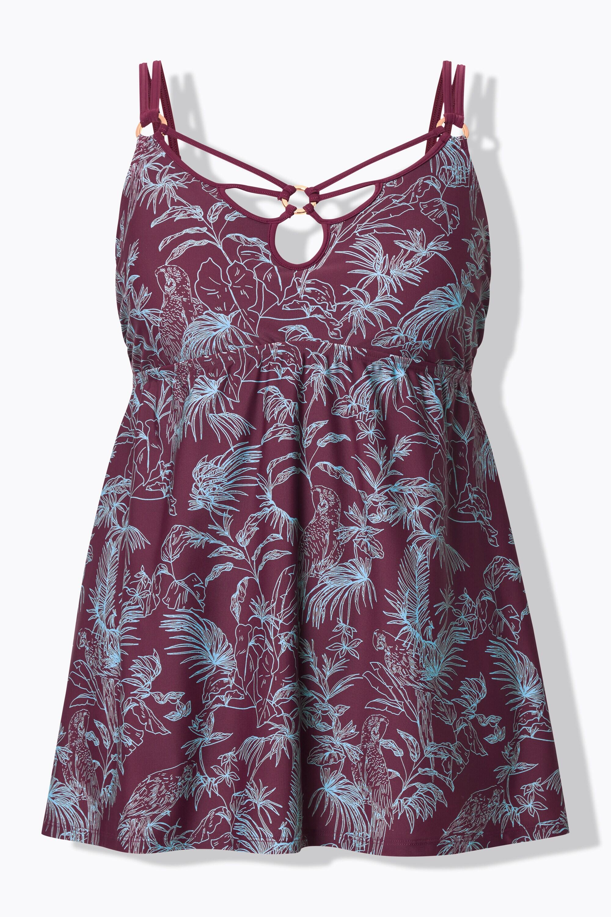Damen Badekleid Dschungel Softcups Bügel recycelt 13/13
