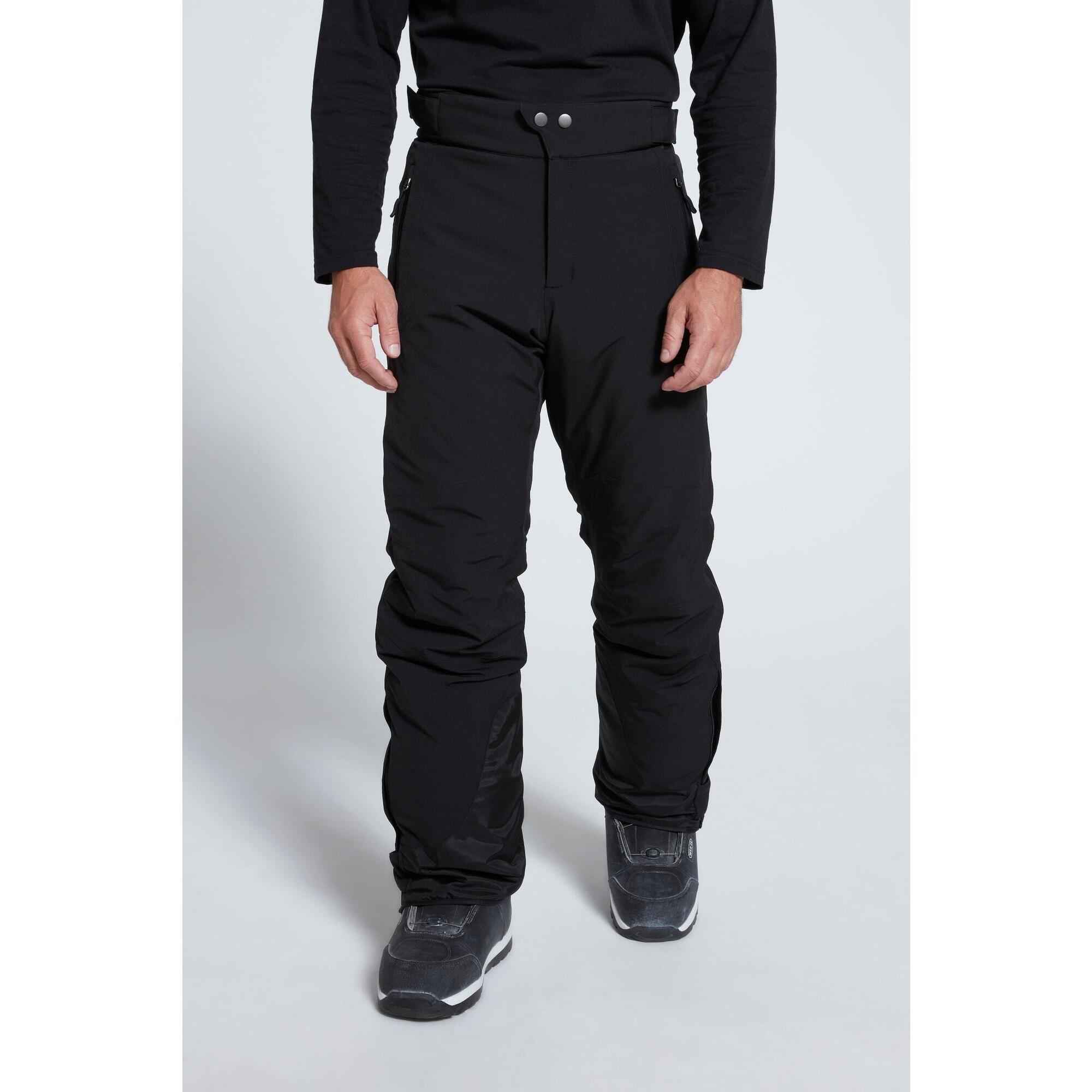 Jay-pi - Hommes Pantalon De Ski Ventre Confort Collection Skiwear - Combinaison De Ski - Noir - Decathlon