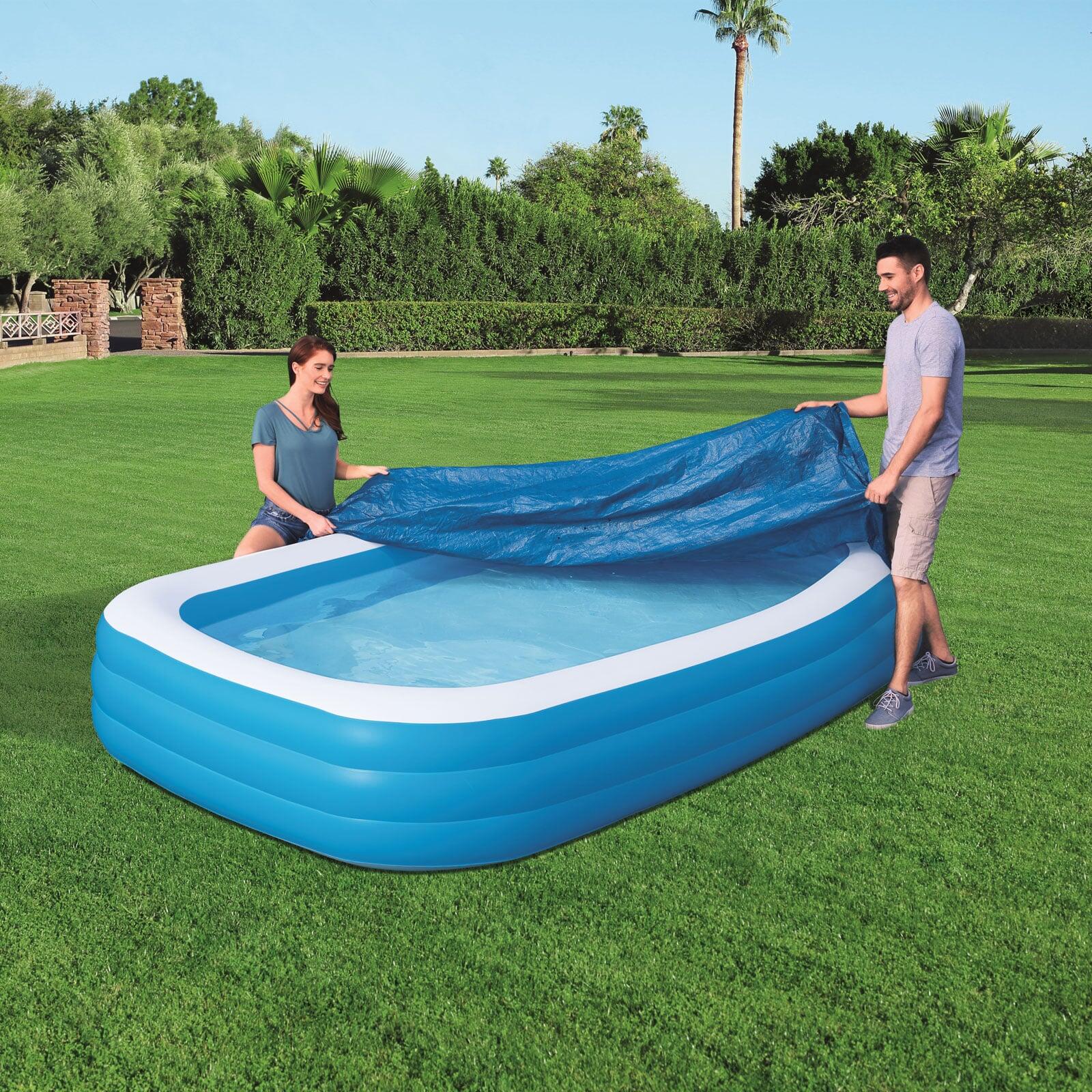 Bestway Couverture de piscine Flowclear 305x183x56 cm 3/7