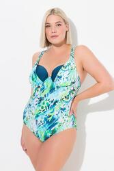 Femme Maillot de bain avec armatures et bonnets souples bretelles ajustables