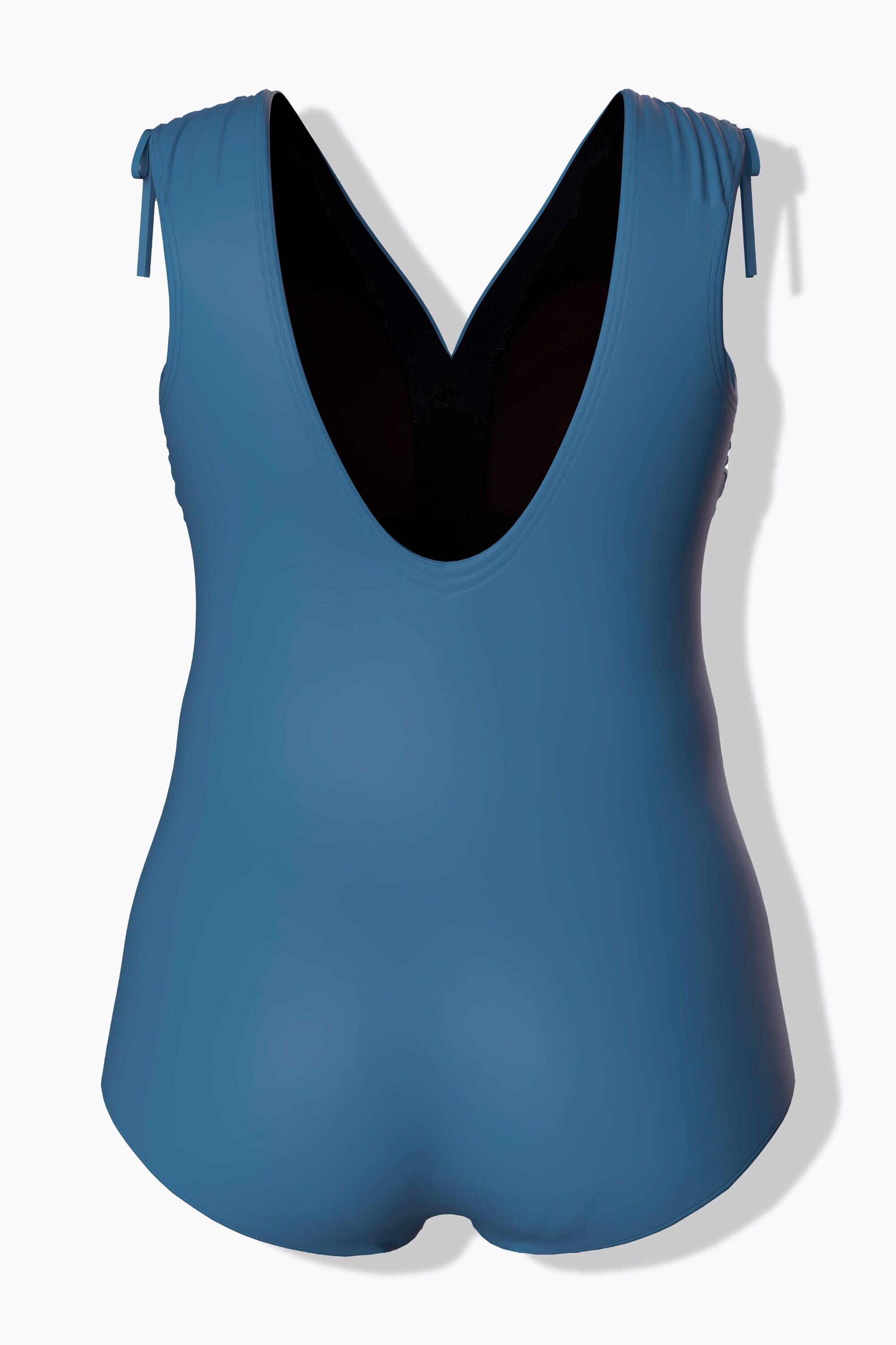 Femme Maillot de bain avec bonnets souples décolleté en forme de cœur 7/7