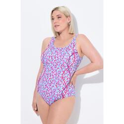 Femme Maillot de bain à pois. Sans bonnets souples. Passepoils