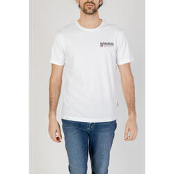 t-shirt crop top S-KASBA HOMME BLANC