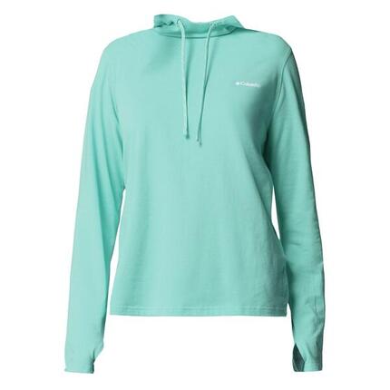Hoodie weich, schweißableitend, UPF 50-Sonnenschutz Damen - Sun Trek™ LS Hoodie