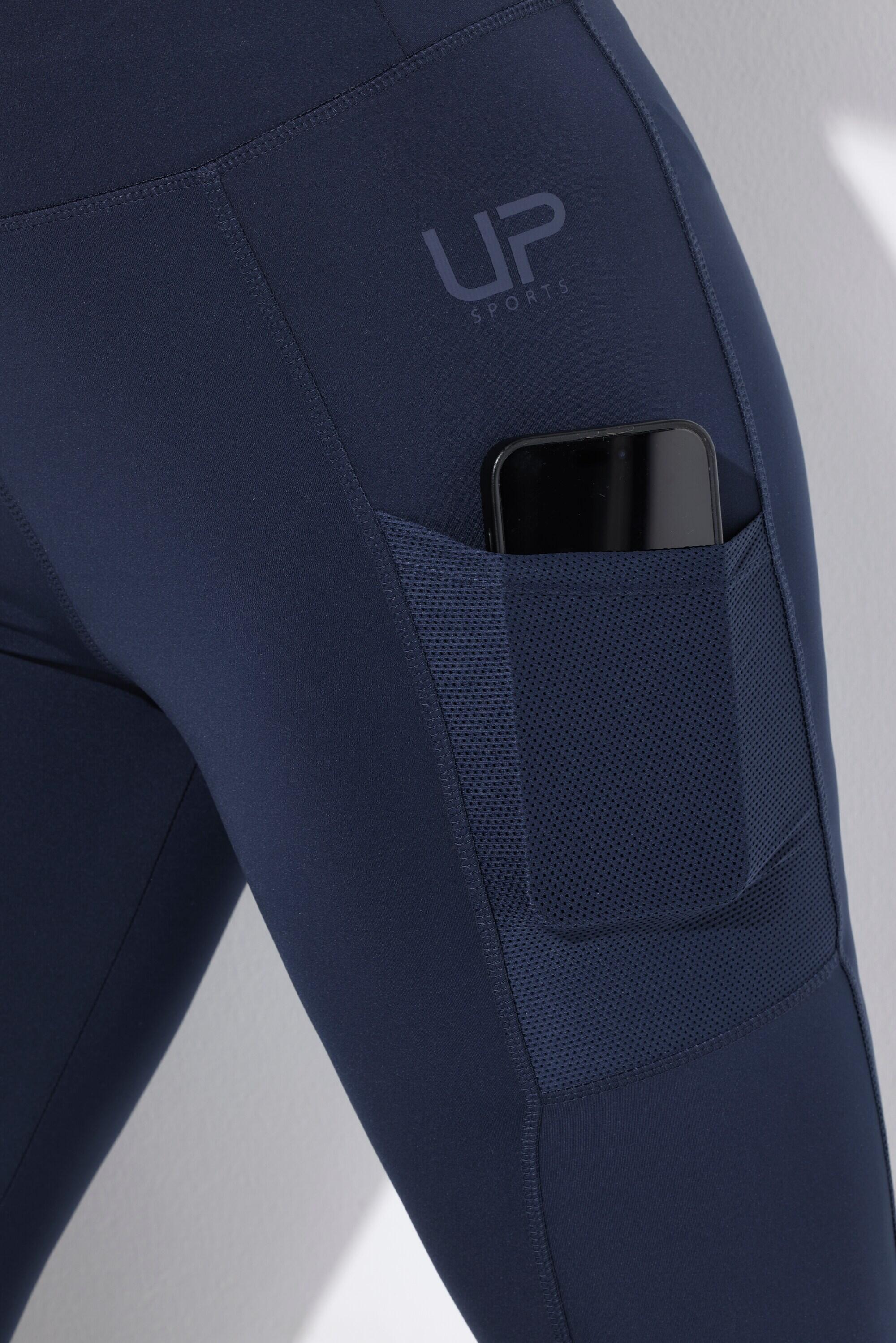Femme Legging 3/4 taille haute longueur mollet matière séchant rapidement 4/7