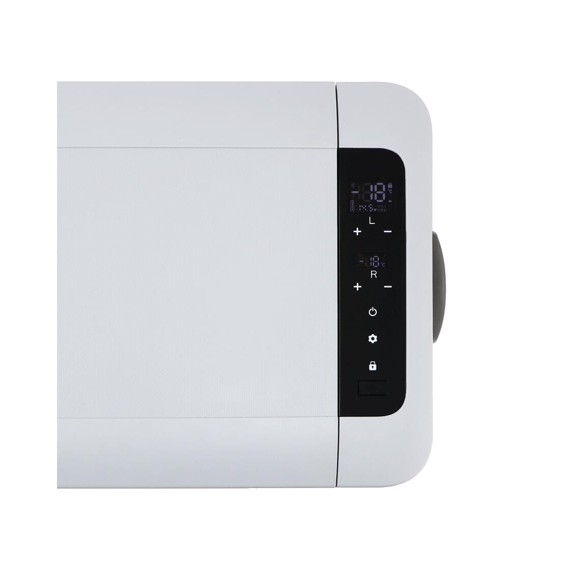 Cestovní kompresorová lednice Mestic Cool Box MCC-45 AC/DC Dual Zone 4/7