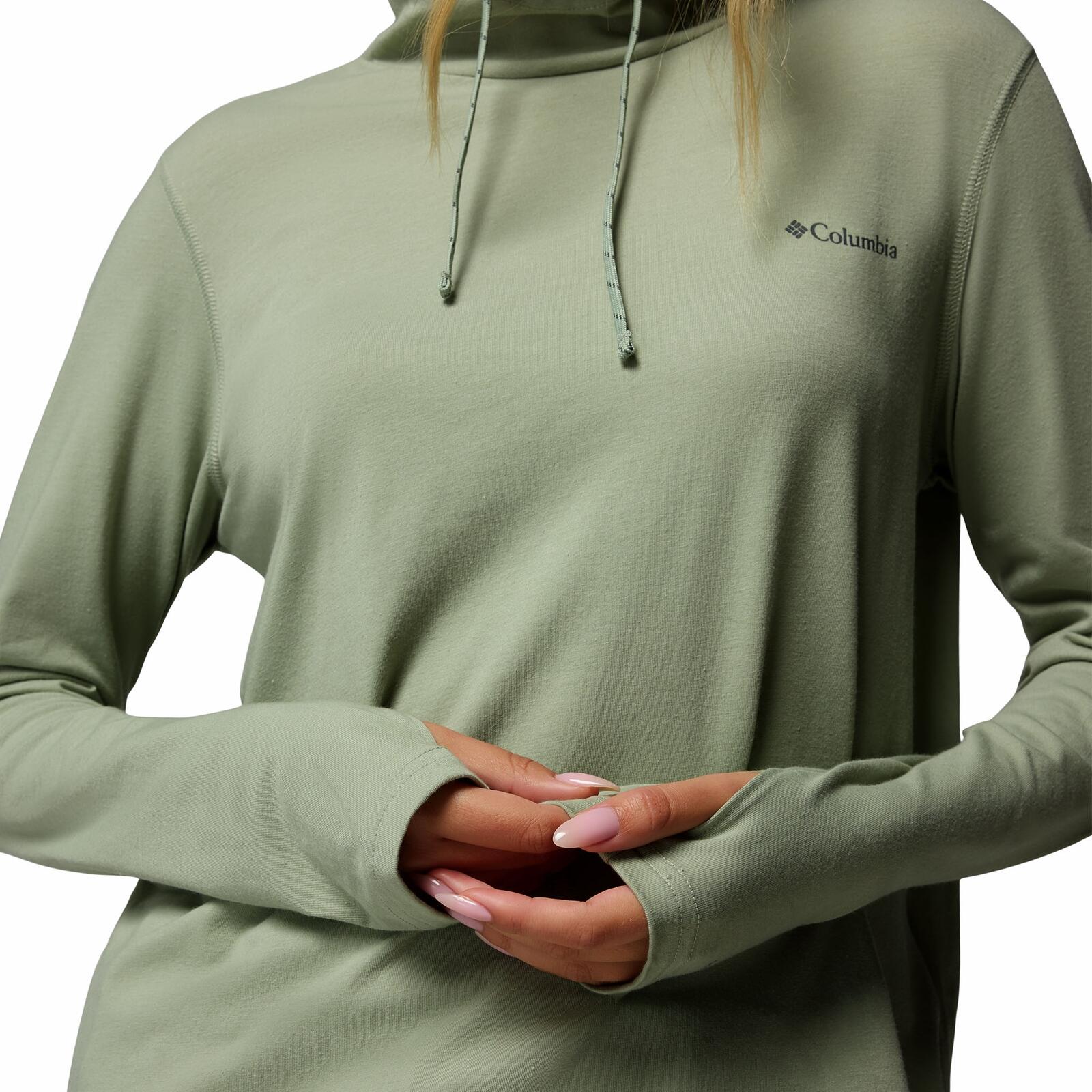 Hoodie weich, schweißableitend, UPF 50-Sonnenschutz Damen - Sun Trek™ LS Hoodie 5/6