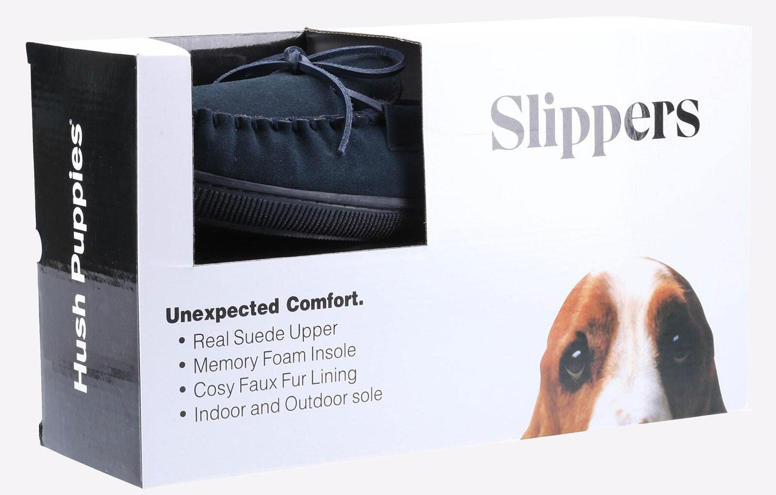 Hush Puppies Ace Slip On Memory Foam Mens Slippers 5/5