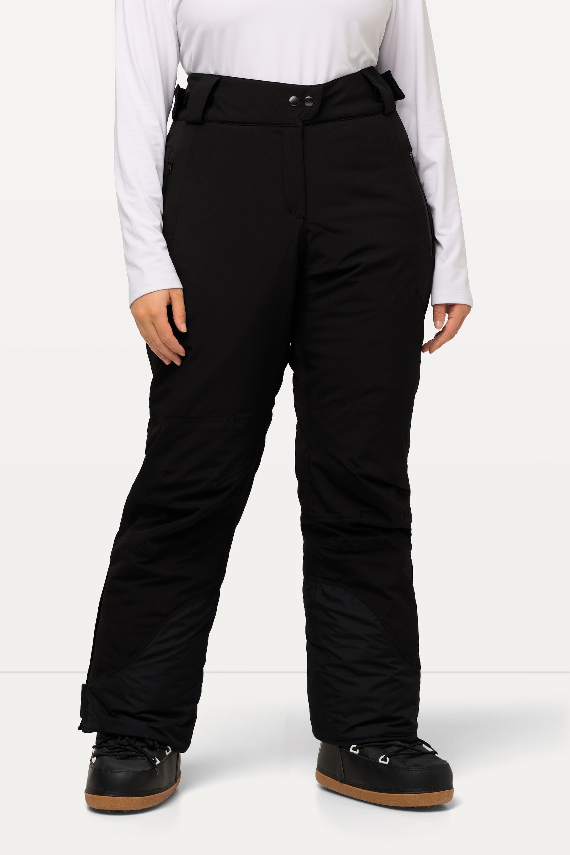 ULLA POPKEN Pantalone sci donna HYPRAR impermeabile nero, taglio sportivo