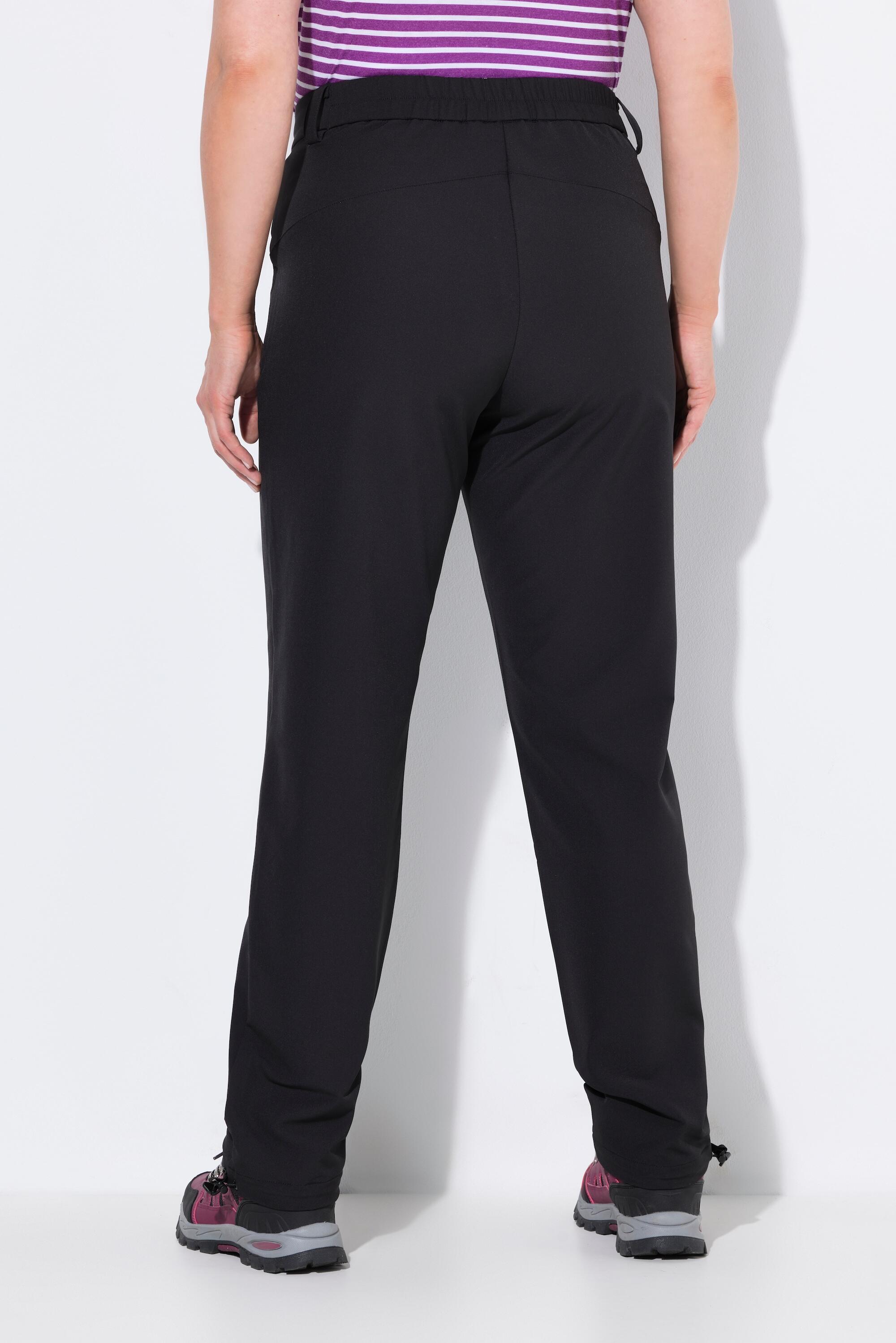 Femme Pantalon Softshell ultra-fin. Taille confortable. Bas de jambe ajustable 2/7