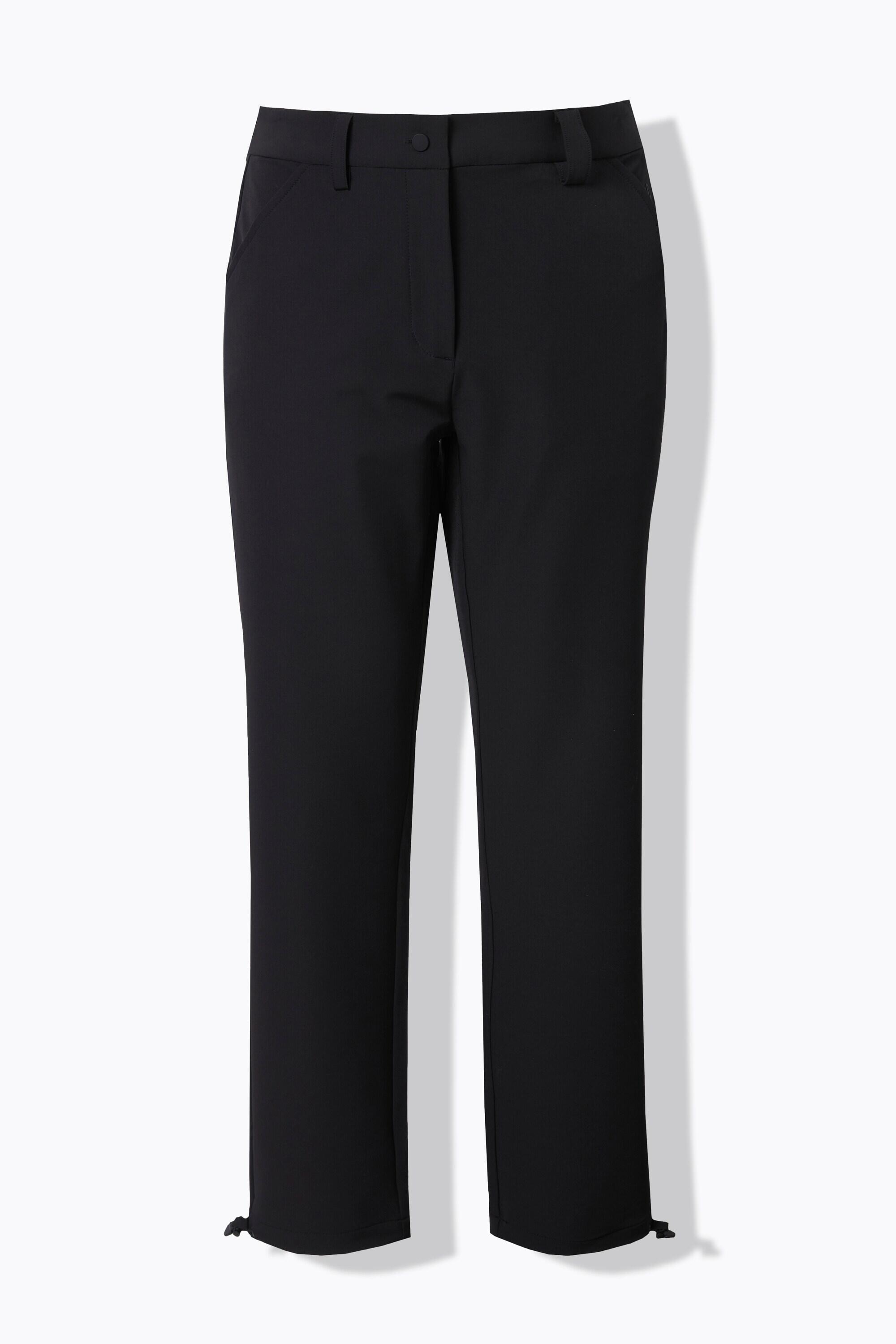 Femme Pantalon Softshell ultra-fin. Taille confortable. Bas de jambe ajustable 7/7