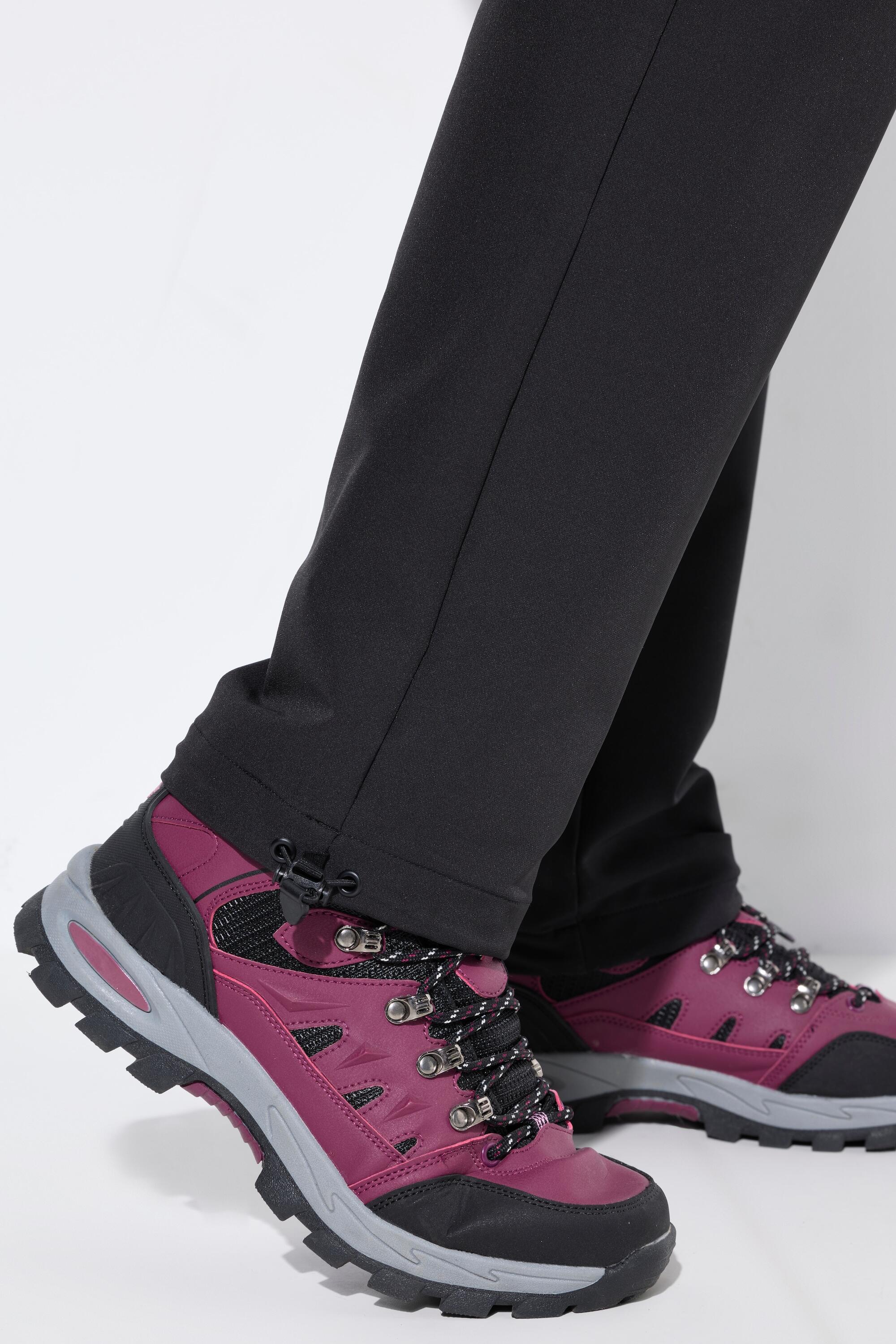 Femme Pantalon Softshell ultra-fin. Taille confortable. Bas de jambe ajustable 4/7