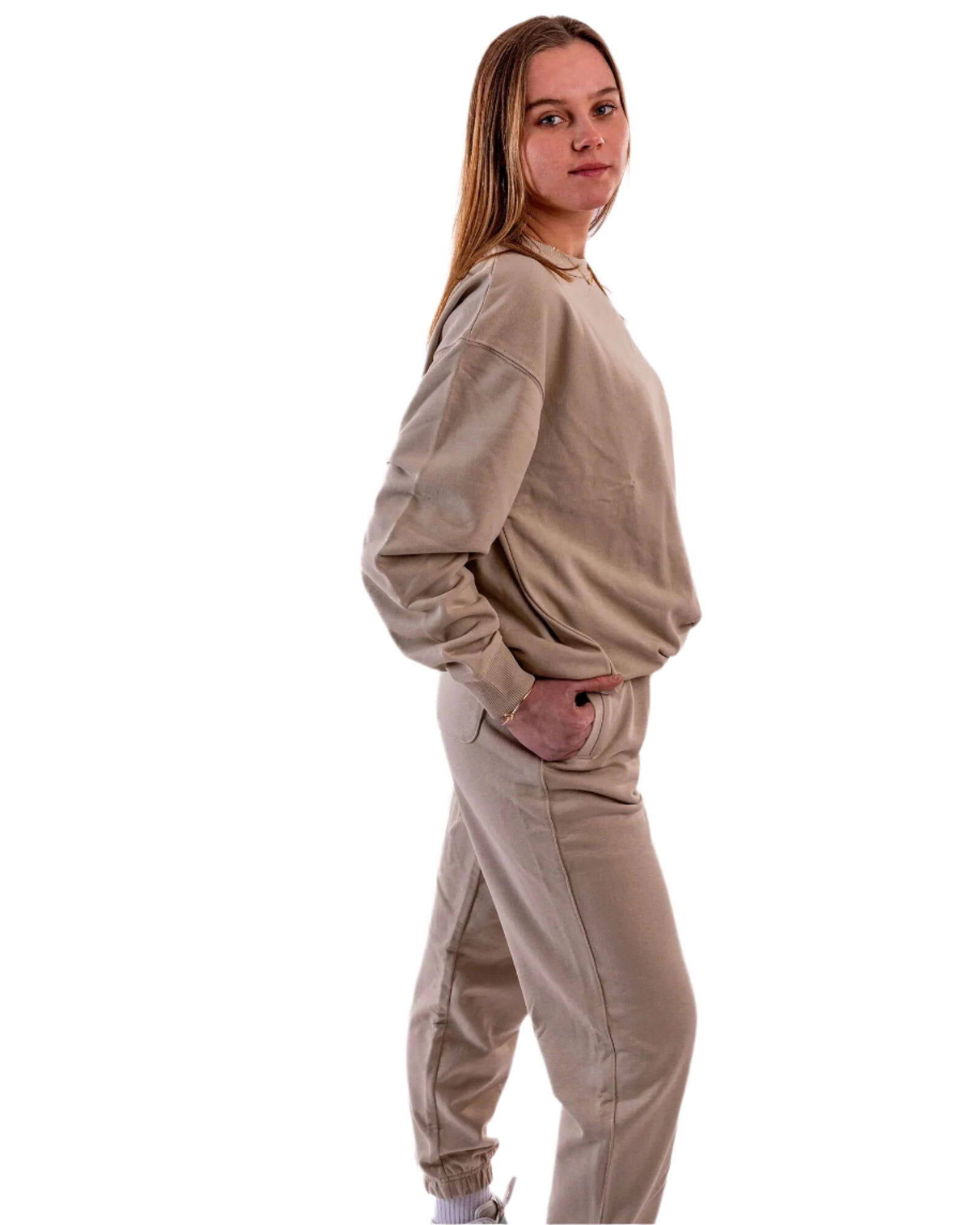 Relaxed Jogger - Beige 2/4
