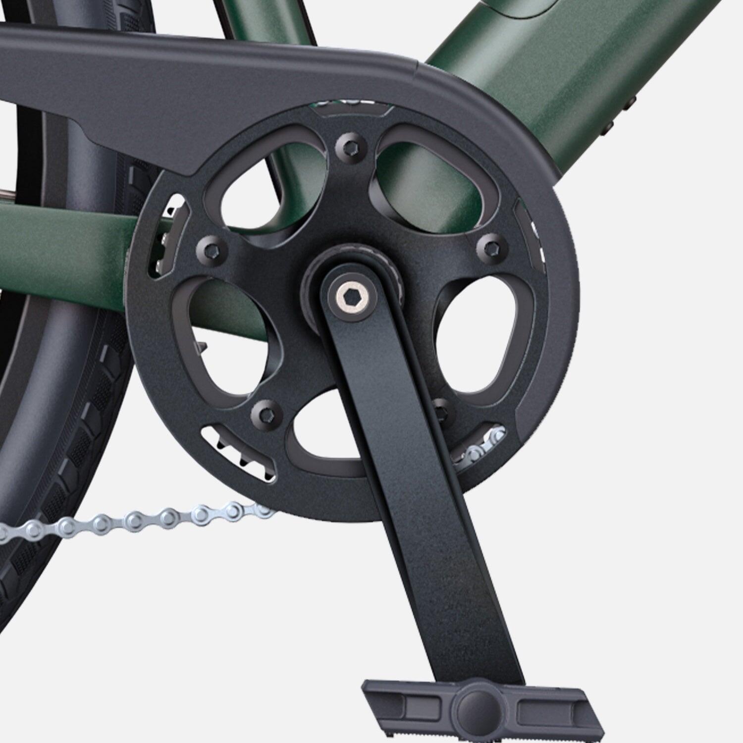 Bicicleta eléctrica ENGWE N1 AIR - 250W 36V10Ah Frenos de disco 27.5 in - Verde 5/5