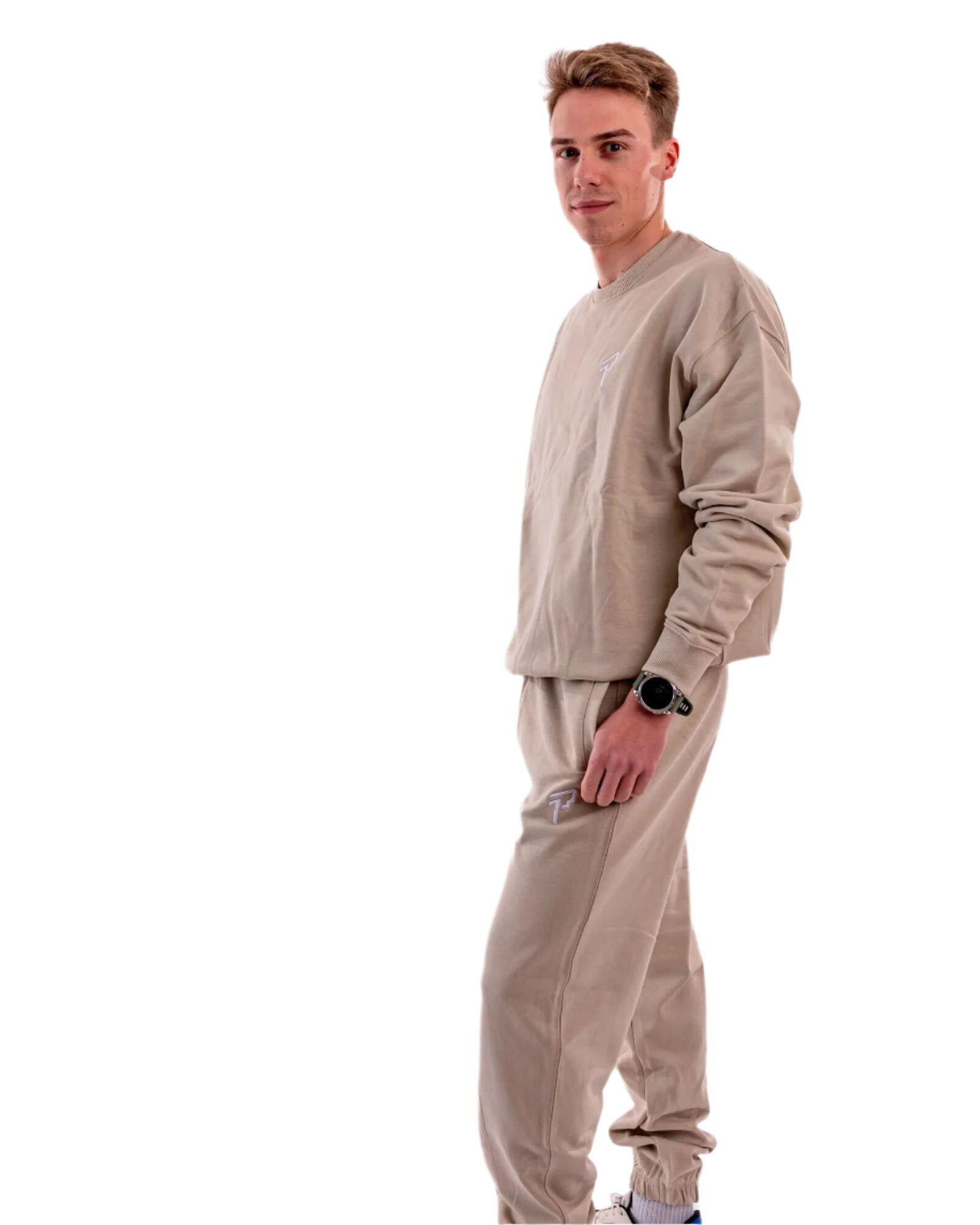 Relaxed Jogger - Beige 3/4