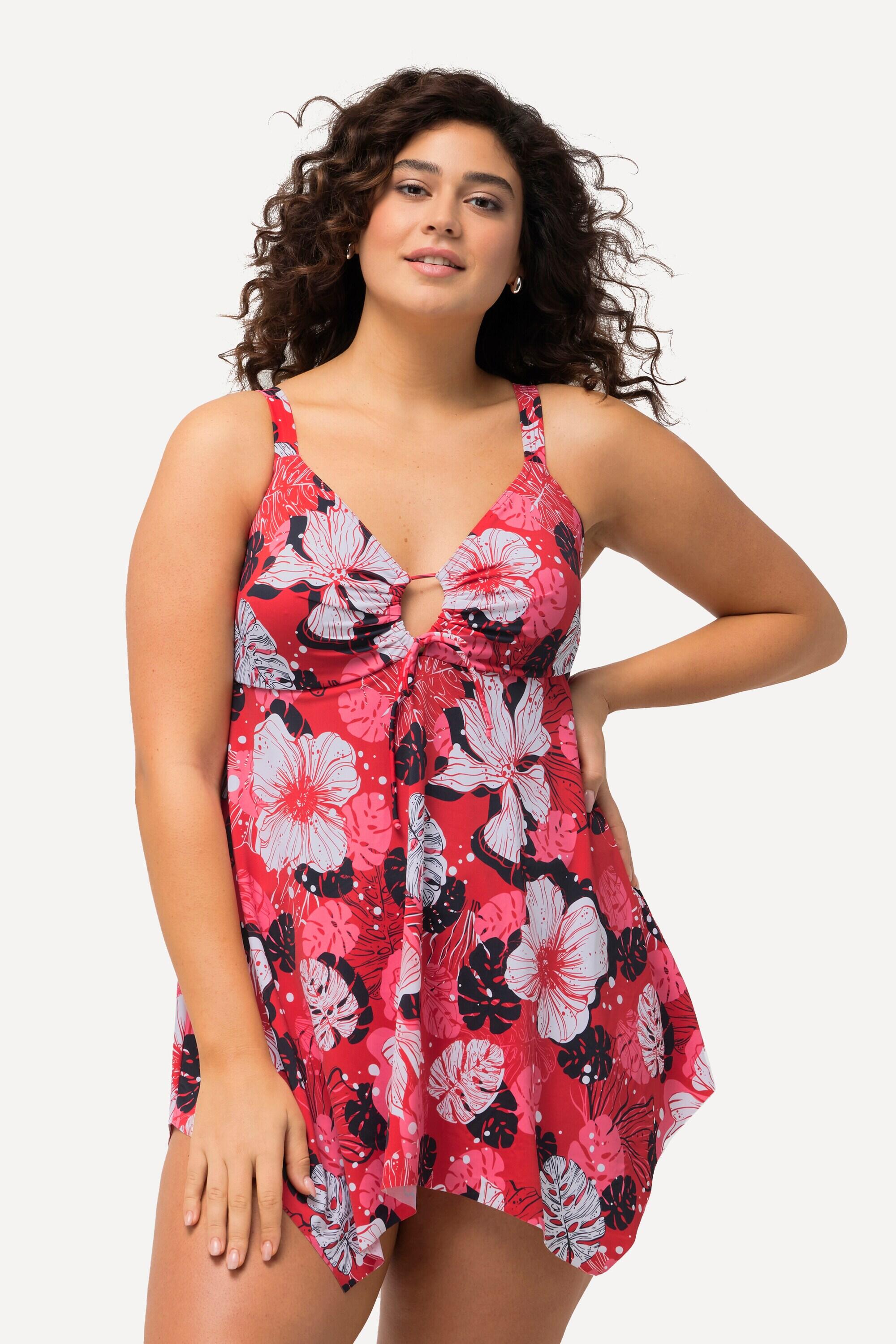 Femme Robe de bain à fleurs bonnets souples ULLA POPKEN Decathlon