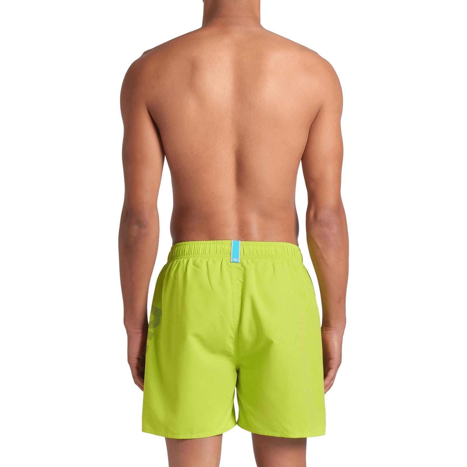 Badehose leicht schnelltrocknend Herren - Fundamentals Arena Logo Boxer R 5/7
