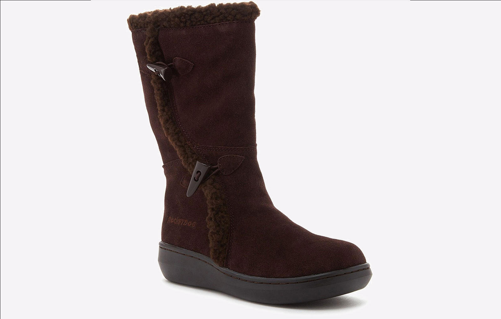 Rocket Dog Slope Mid-Calf Suede Womens Winter Boots 2/5