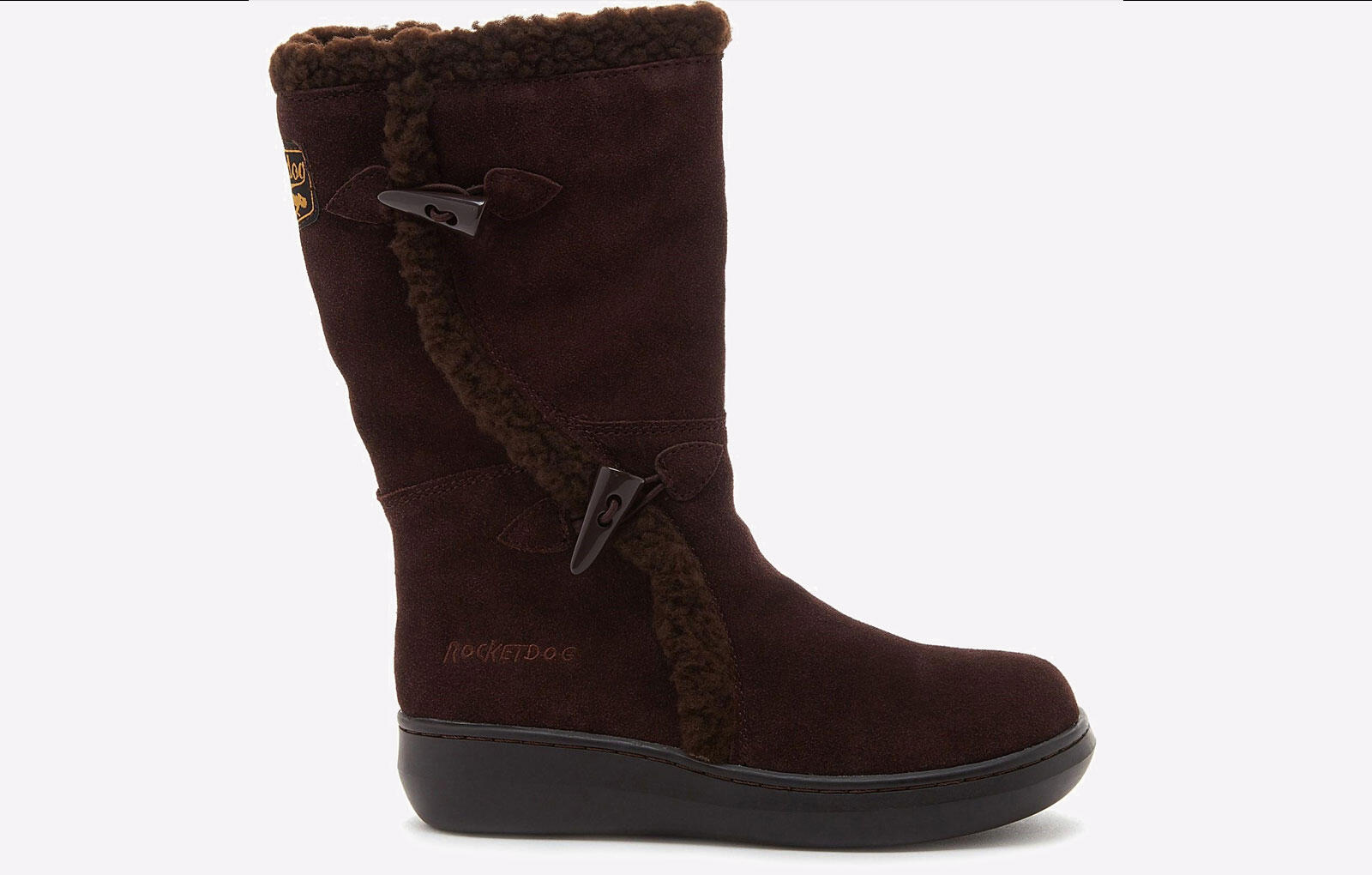 ROCKET DOG Rocket Dog Slope Mid-Calf Suede Womens Winter Boots