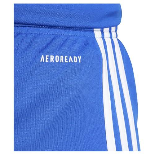 ADIDAS Dames Voetbalkorte Broek SQUA25 SHO W in Koninklijk Blauw/Wit 5/7
