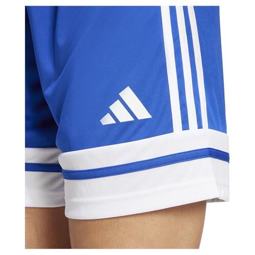 ADIDAS Dames Voetbalkorte Broek SQUA25 SHO W in Koninklijk Blauw/Wit 4/7