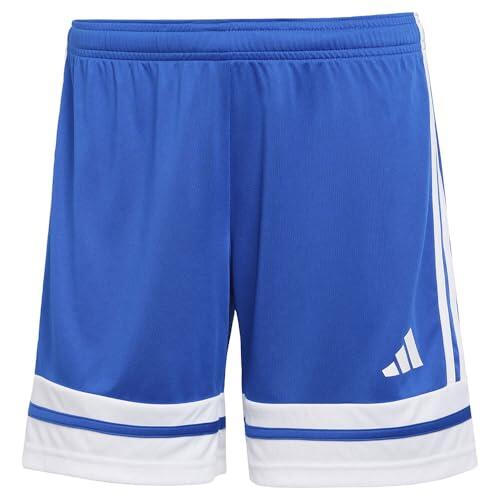 Pantalones Cortos de Fútbol para Mujer ADIDAS SQUA25 SHO W en Azul Real/Blanco 2/9