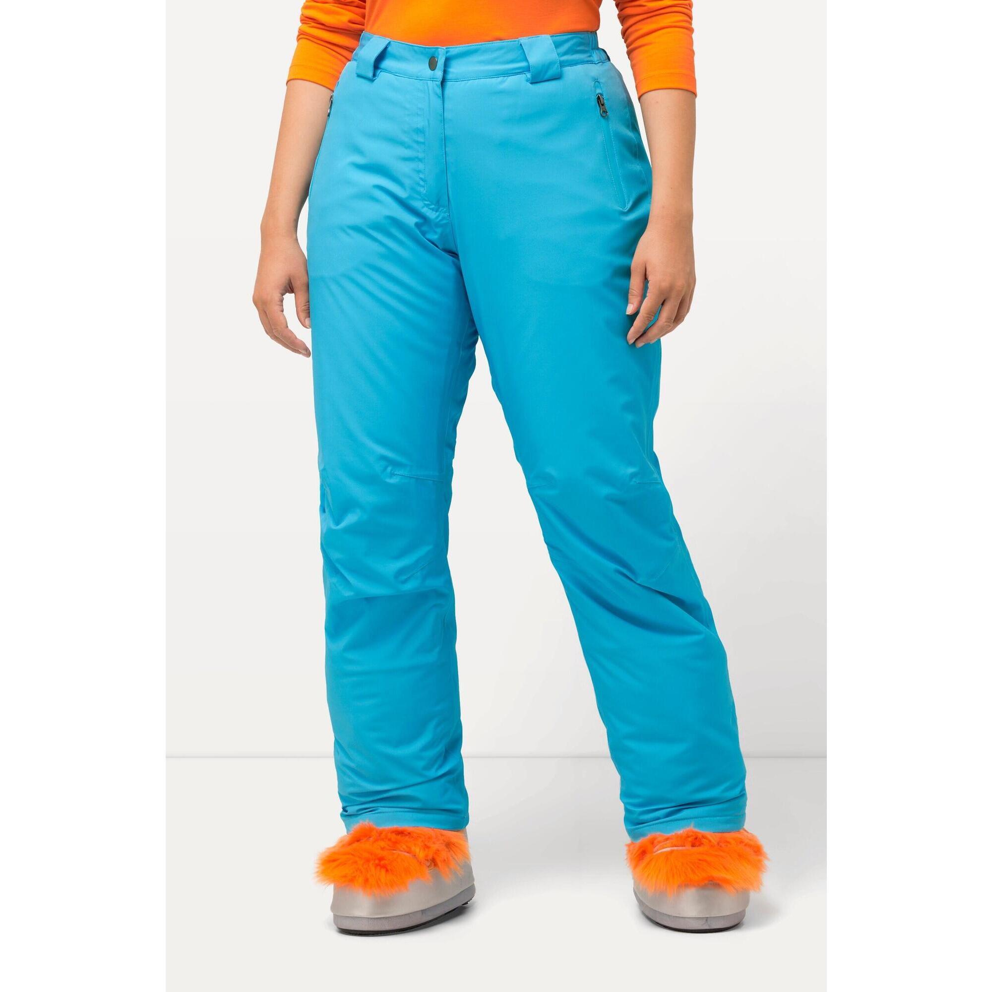 Ulla Popken - Femme Pantalon Technique Chaud Et Imperméable - Pantalons - Bleu - Decathlon