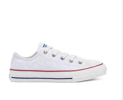 CONVERSE SCARPA DA BIMBO COLORE BIANCO WHITE