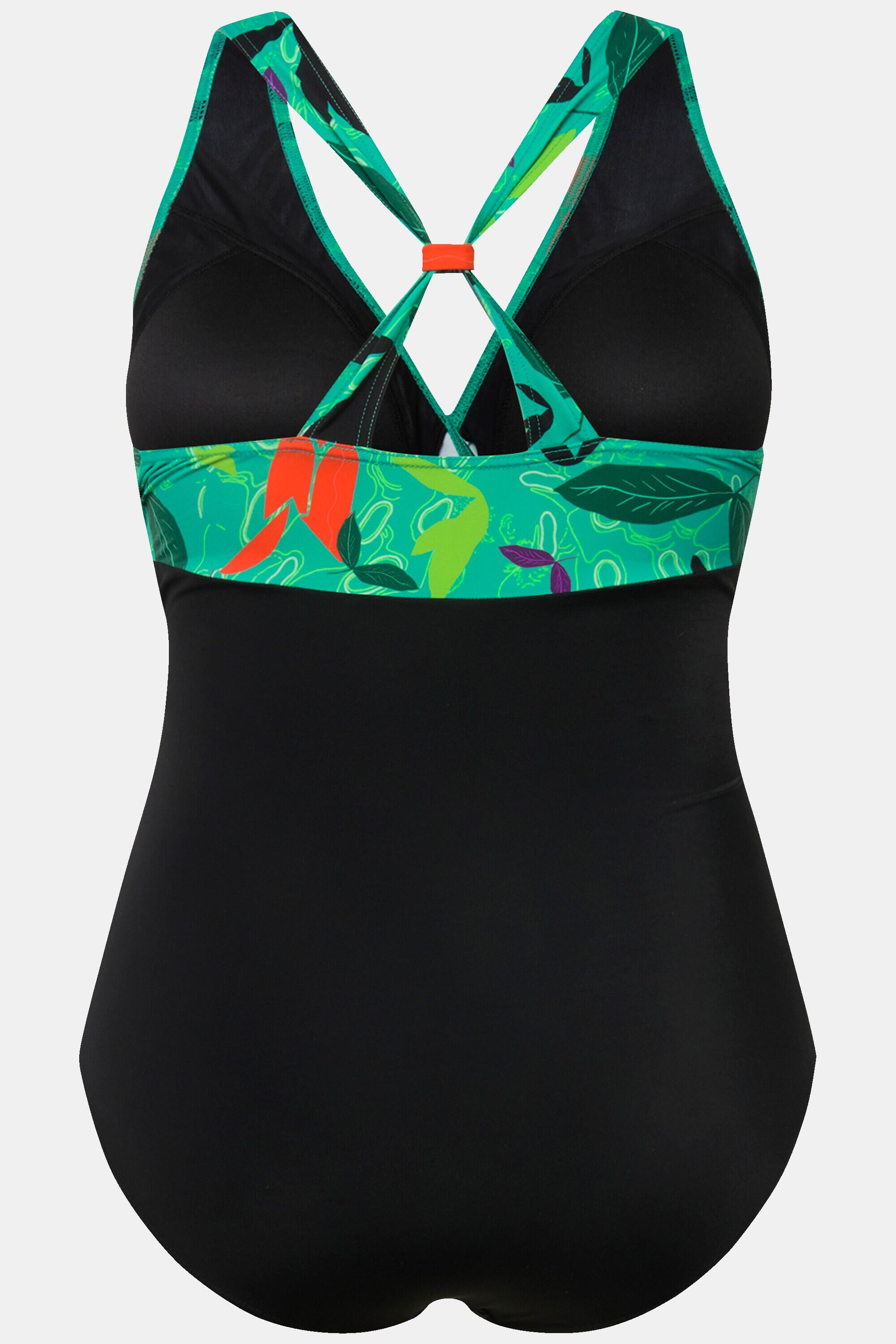 Femme Maillot de bain aspect dos nu. Nœuds et bonnets souples 11/11