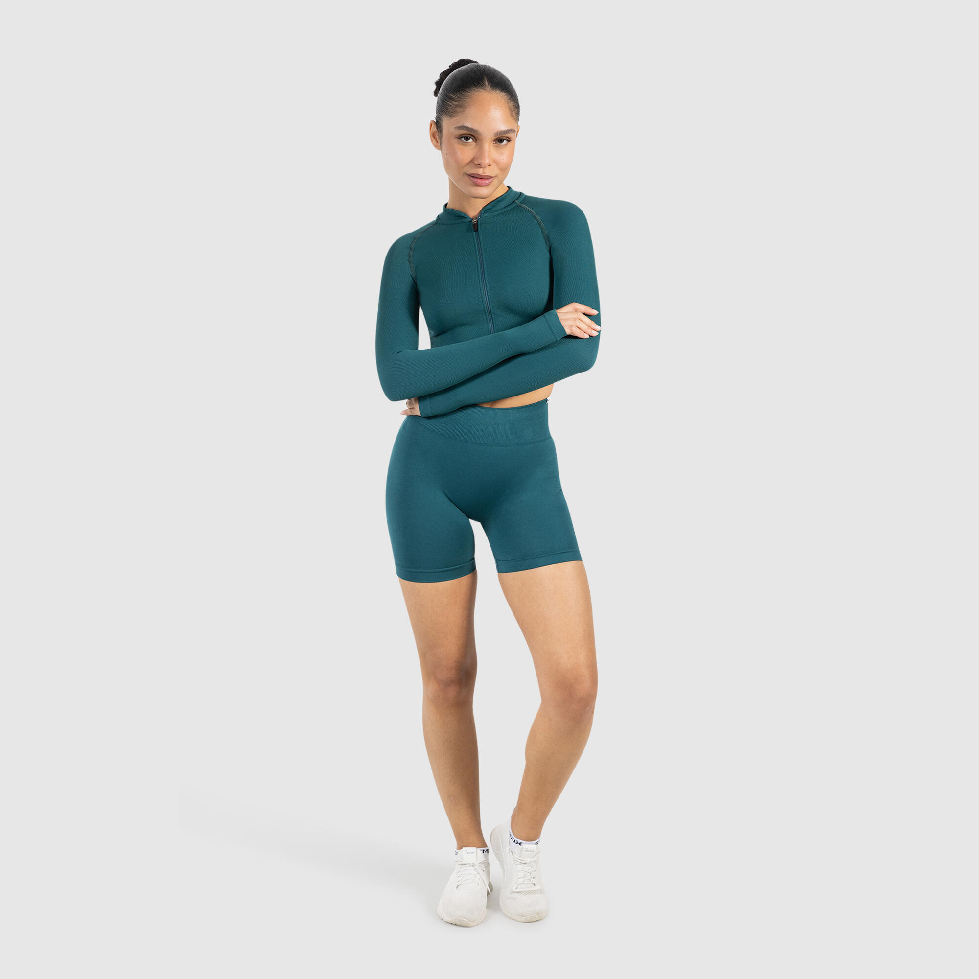 Damen Shorts Harly Dunkelgrün 3/5
