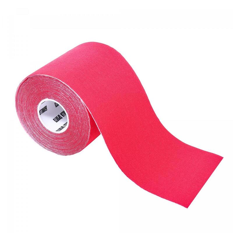 Gorilla Sports Kinesiologie tape - 7,5 cm breed - 1 rol - rood