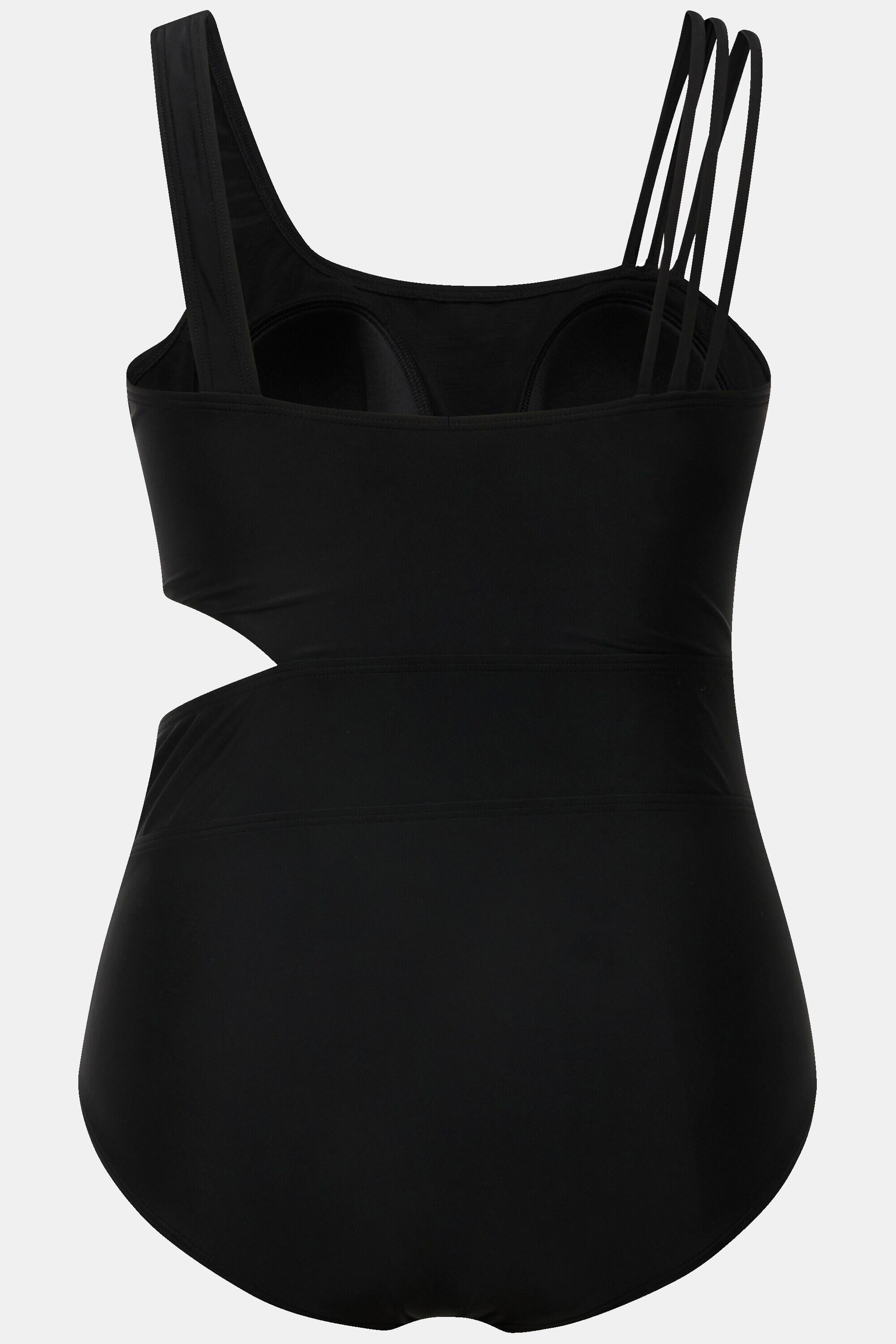 Femme Maillot de bain color block. Bonnets souples 6/6