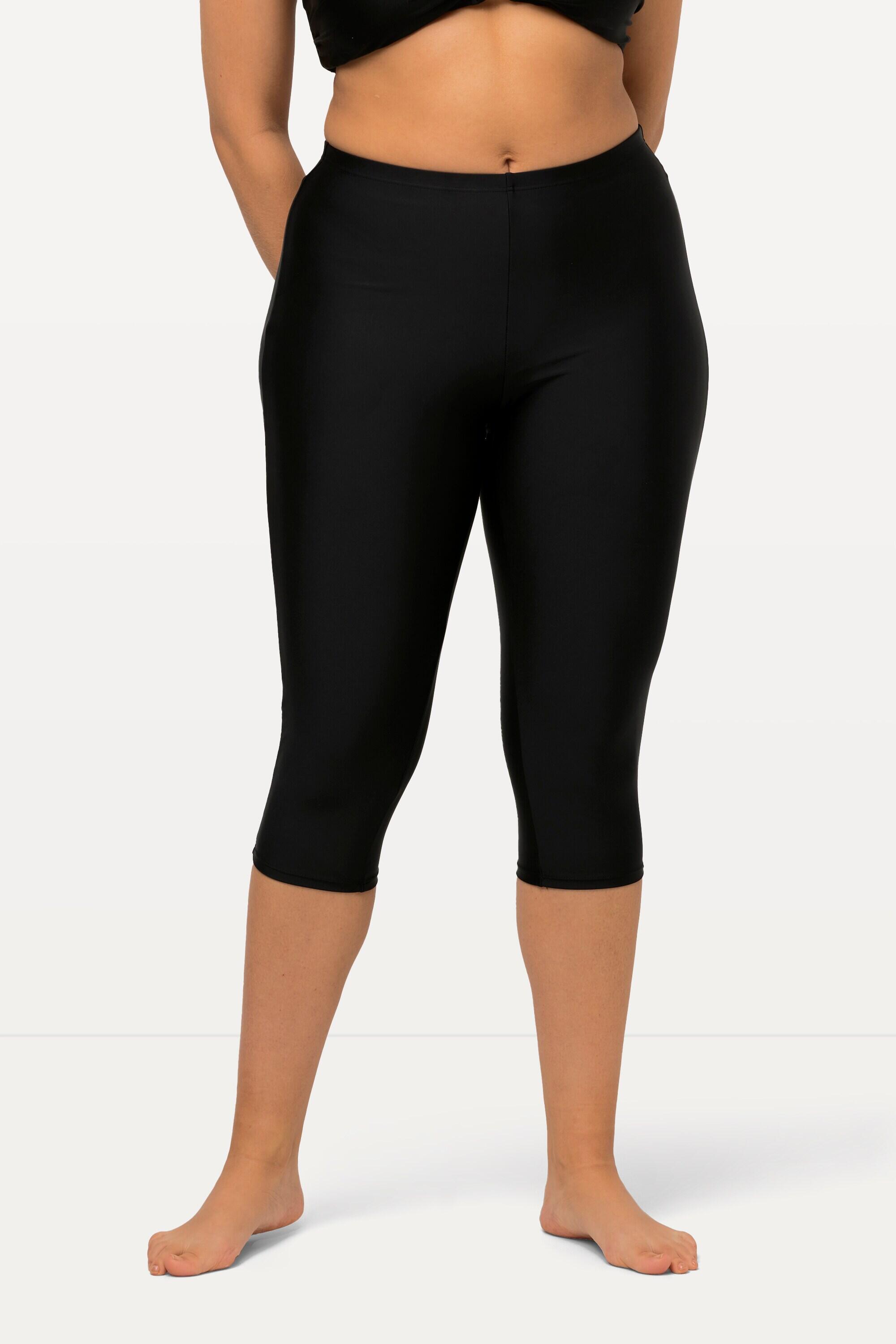 ULLA POPKEN Corsaro da nuoto donna nero stretch 47 cm poliammide-elastan