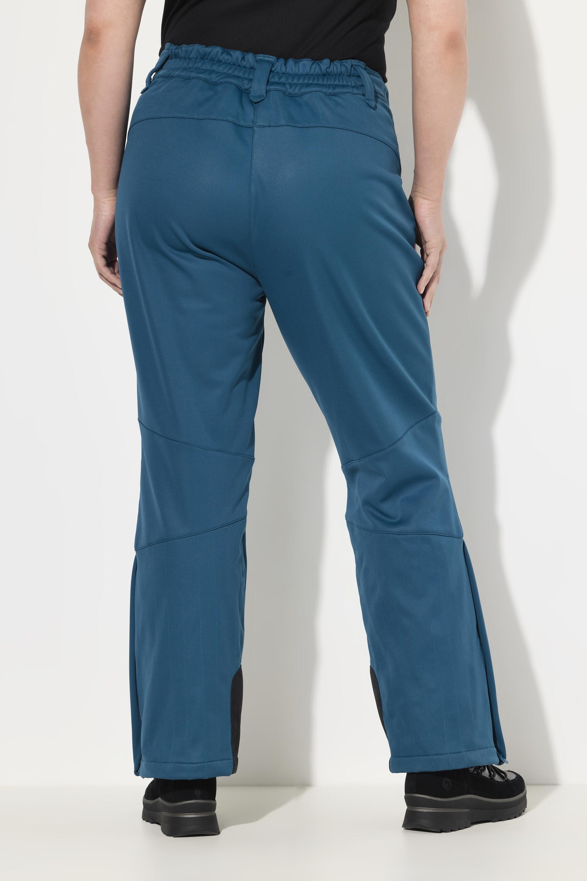 Femme Pantalon Softshell déperlant avec fermeture à scratch et pare-neige 2/6